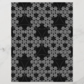 Schneeflocken-Fraktal (Rückseite)