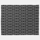 Schneeflocken-Fraktal Fleecedecke (Vorderseite (Horizontal))