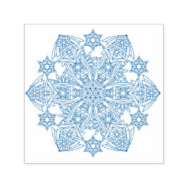 Schneeflocken für immer selbst färbende Kautschuk- Permastempel