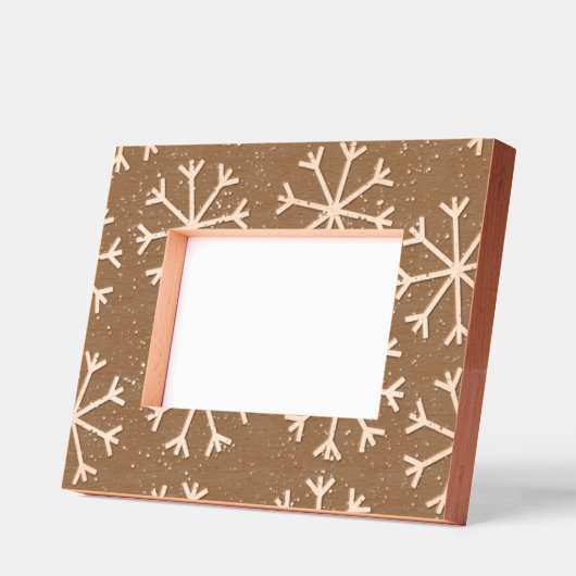 Schneeflocken Geätzte Rahmen (Links)