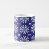 Schneeflocken, gefroren kaffeetasse (Mittel)