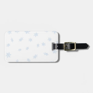 Schneeflocken Gepäckanhänger