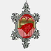 Schneeflocken Gerahmte Ornamente (Links)