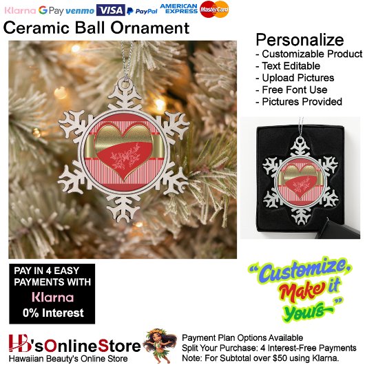 Schneeflocken Gerahmte Ornamente