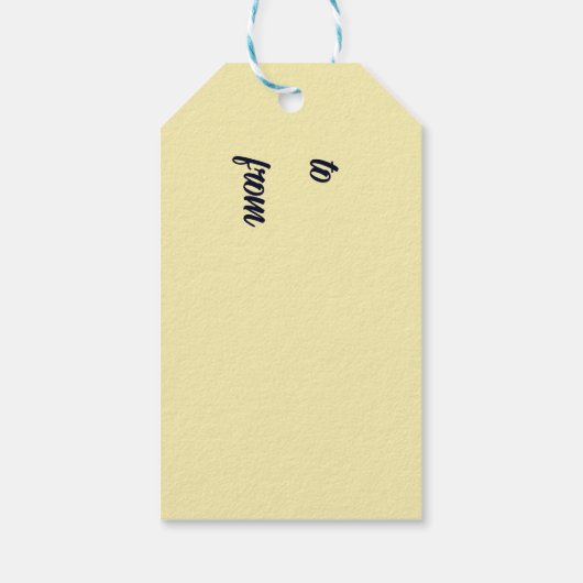 Schneeflocken Geschenkanhänger (Rückseite)