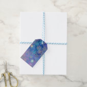 Schneeflocken Geschenkanhänger (Mit Garn)