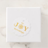 Schneeflocken Geschenkanhänger (Mit Box)