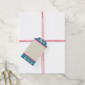 Schneeflocken & Geschenke Geschenkanhänger (Mit Garn)