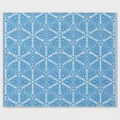 Schneeflocken Geschenkpapier (Flach)