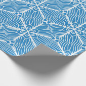 Schneeflocken Geschenkpapier (Ecke)