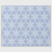 Schneeflocken Geschenkpapier (Flach)