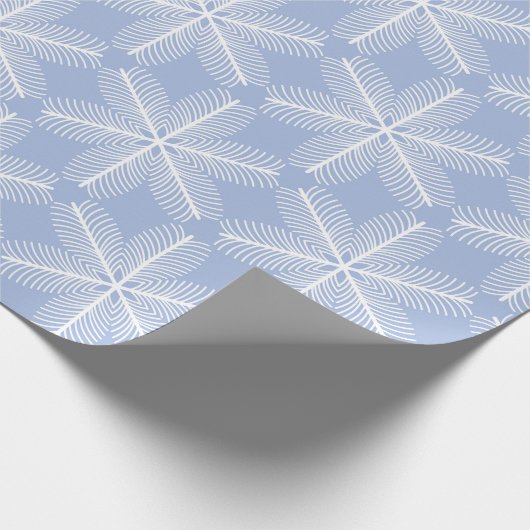 Schneeflocken Geschenkpapier (Ecke)