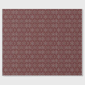 Schneeflocken Geschenkpapier (Flach)