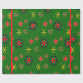 Schneeflocken - geschenkpapier (Flach)