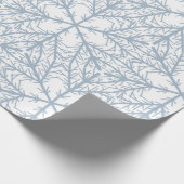 Schneeflocken Geschenkpapier (Ecke)