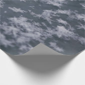 Schneeflocken Geschenkpapier (Ecke)