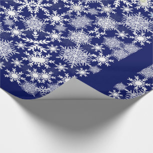 Schneeflocken Geschenkpapier