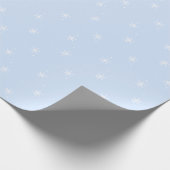 Schneeflocken Geschenkpapier (Ecke)