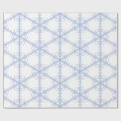 Schneeflocken Geschenkpapier (Flach)