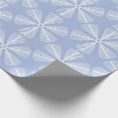 Schneeflocken Geschenkpapier (Ecke)