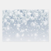 Schneeflocken Geschenkpapier Set (Vorderseite 2)
