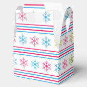 Schneeflocken Geschenkschachtel (Geöffnet)