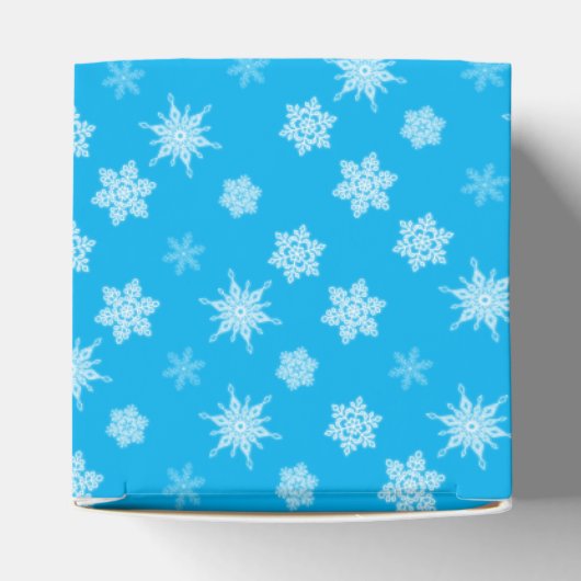 Schneeflocken Geschenkschachtel (Oben)