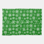 Schneeflocken Geschirrtuch (Horizontal)