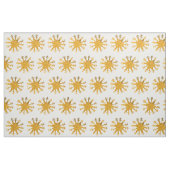 Schneeflocken Gold Stoff (Fat Quarter (45,7 x 55,9 cm))