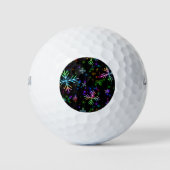 Schneeflocken Golfball (Vorderseite)