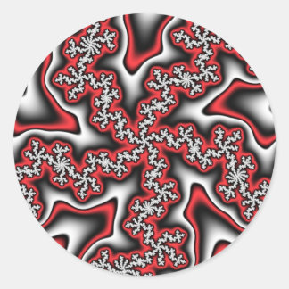 Schneeflocken Gone Wild Stickers