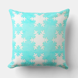 Schneeflocken Große Kissen