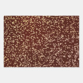 Schneeflocken, Herz- und Baumwrapper Geschenkpapier Set (Vorderseite 3)