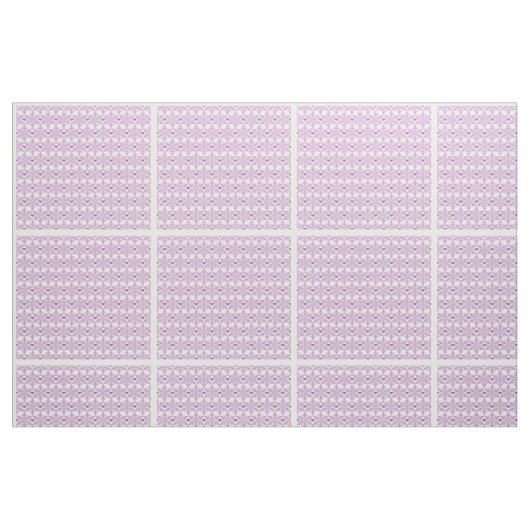 Schneeflocken-Herzmuster Stoff (Fat Quarter (45,7 x 55,9 cm))