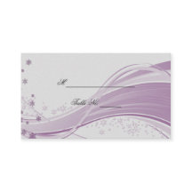 Schneeflocken Hochzeiten von Platzkarten