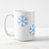Schneeflocken Holiday Tasse (Links)
