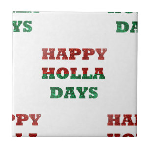 Schneeflocken-Holletage Fliese