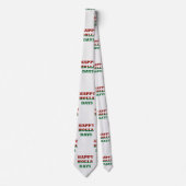 Schneeflocken-Holletage Krawatte (Vorderseite)