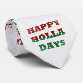 Schneeflocken-Holletage Krawatte (Gerollt)