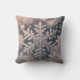Schneeflocken / im Nebel Kissen