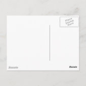 Schneeflocken im Wind - Postkarte (Rückseite)