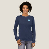 Schneeflocken in der Luft Tri-Blend Shirt (Volle Vorderseite)