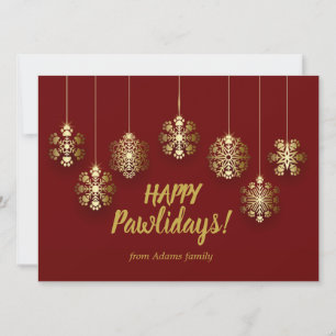 Schneeflocken in Goldfarbe