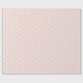 Schneeflocken in Rosa - niedliches Geschenk Geschenkpapier (Flach)