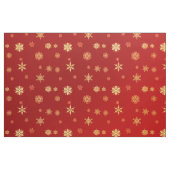 Schneeflocken in Rot Stoff (Fat Quarter (45,7 x 55,9 cm))