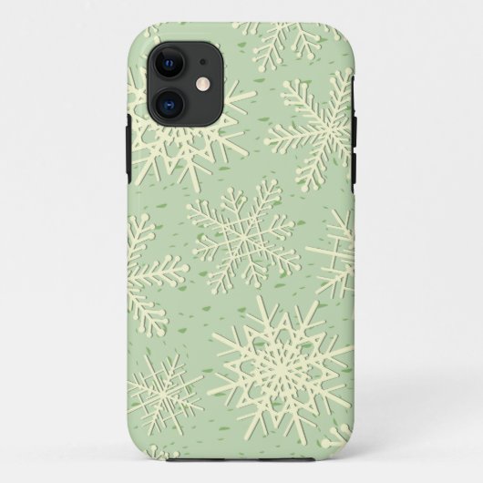 Schneeflocken, iPhone 5 Fall Case-Mate iPhone Hülle (Rückseite)