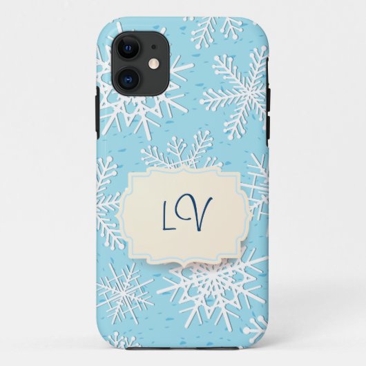 Schneeflocken, iPhone 5 Fall Case-Mate iPhone Hülle (Rückseite)