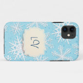 Schneeflocken, iPhone 5 Fall Case-Mate iPhone Hülle (Rückseite (Horizontal))
