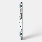 Schneeflocken iPhone Hülle (Linke Seite)