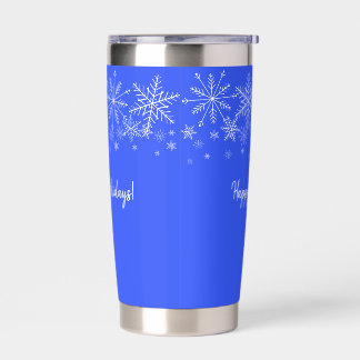 Schneeflocken-Isolierbecher Thermobecher